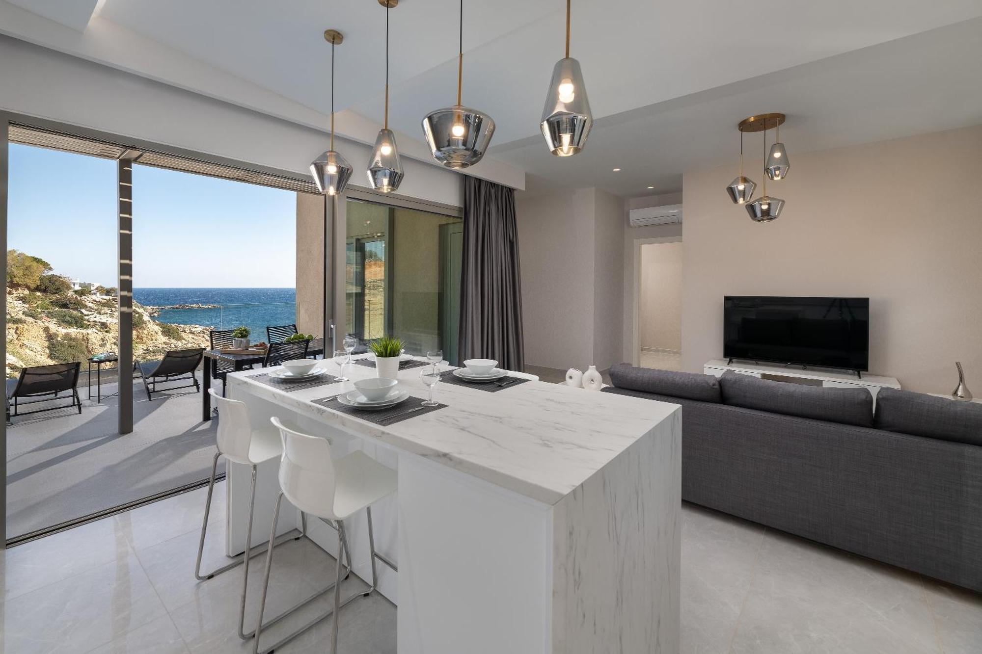 Aquamarine Luxury Suites Арханґелос Екстер'єр фото